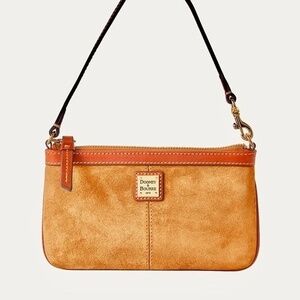 Dooney & Bourke Large Suede Dooney & Bourke Slim Clutch/Purse NWT
